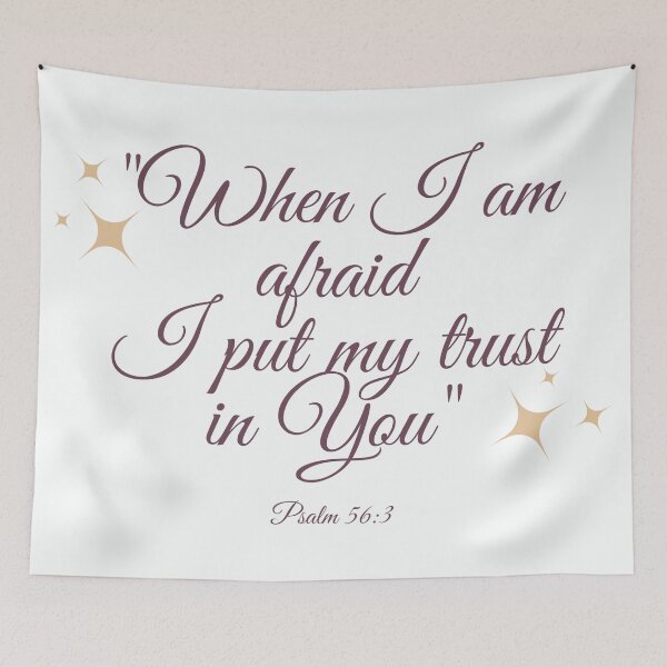 Item preview,   Christian Quote - I put my trust in YOU - Psalm 56:3 designed and sold by All-About-Life.