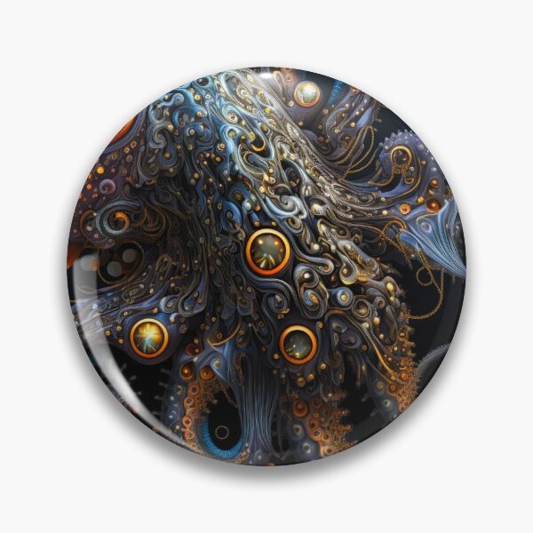 Artikelvorschau, Octopus 0030, Ein faszinierendes Zusammenspiel von Licht und Farbe, das einen digitalen Oktopus aus einer anderen Welt erschafft entworfen und verkauft von randycolby.