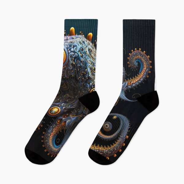 Item preview, Octopus 0030, A mesmerizing interplay of light and color, creating an otherworldly digital octopus designed and sold by randycolby.