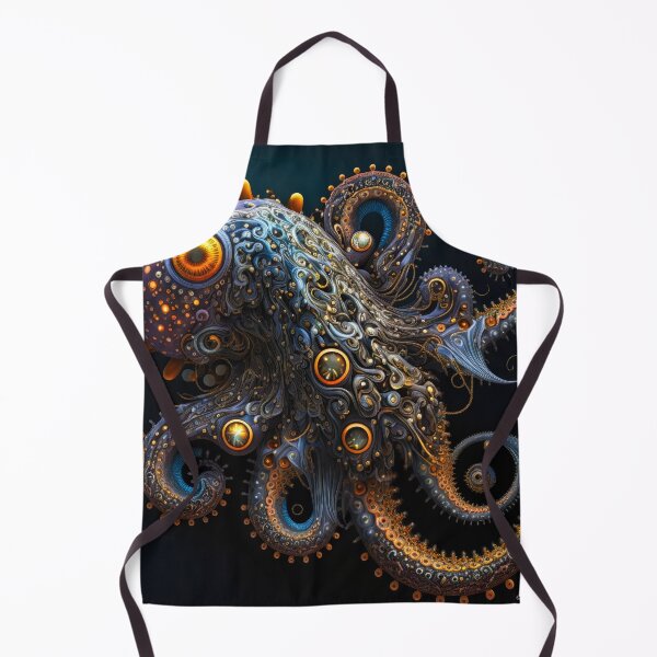 Item preview, Octopus 0030, A mesmerizing interplay of light and color, creating an otherworldly digital octopus designed and sold by randycolby.