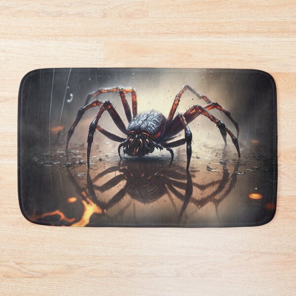 Item preview, spider in fire designed and sold by WallArtExclusiv.