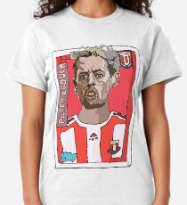 Blanco Yo y mi papá Amor Ipswich Town para los aficionados al fútbol Baby Camiseta Tees