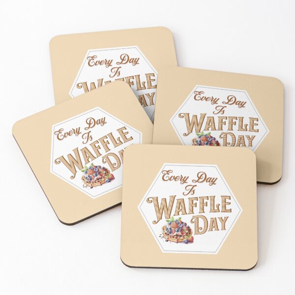Item preview, Every Day is Waffle Day 1 designed and sold by SimplyMe-Plus.
