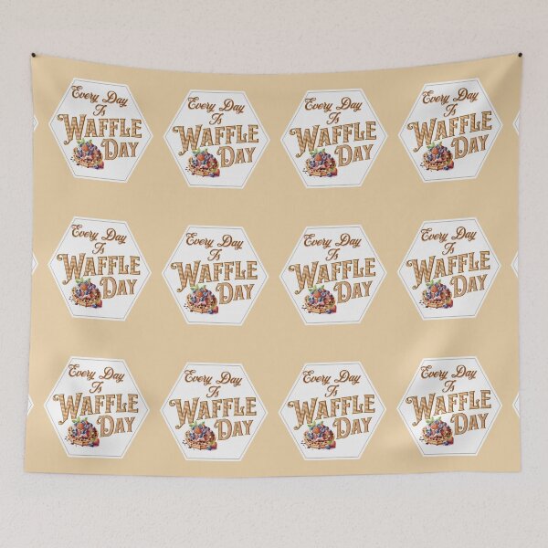 Item preview, Every Day is Waffle Day 1 designed and sold by SimplyMe-Plus.