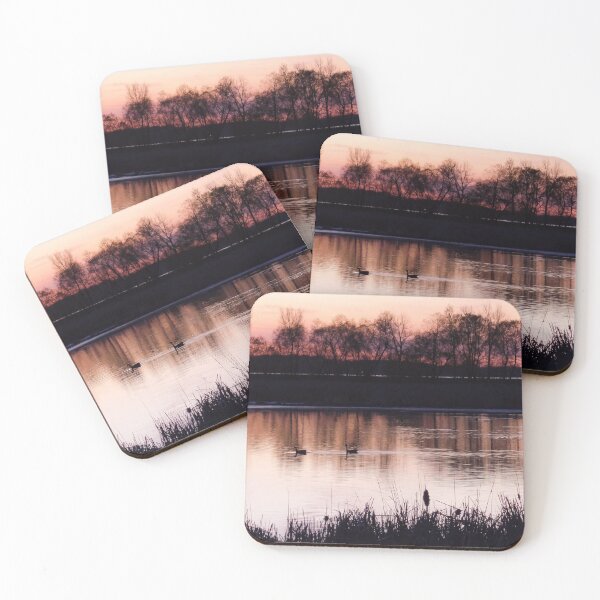Artikelvorschau, Sunset Pond von Brandon Cable entworfen und verkauft von BrandonArtWorld.