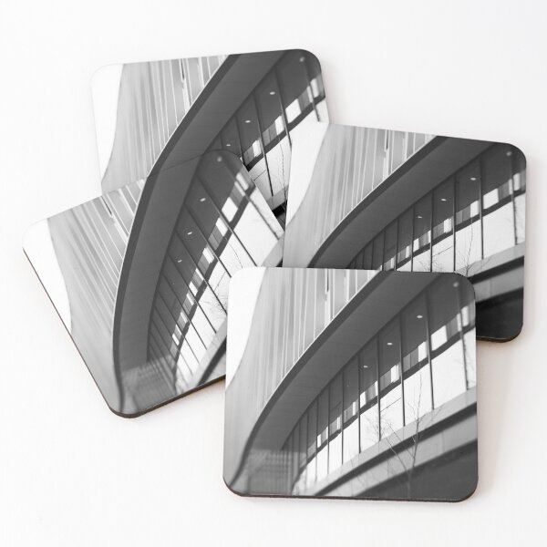 Item preview, Architecture glass windows black and white designed and sold by brycecphotos.