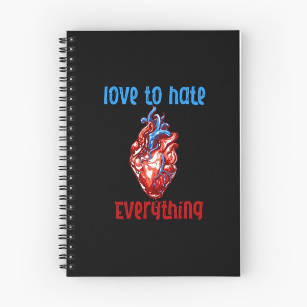 Item preview, Copy of love to hate everything. classic t-shirt designed and sold by r1bbit.