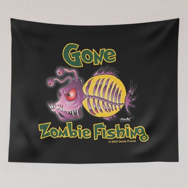 Item preview, Gone Zombie Fishing designed and sold by Denis Proulx.
