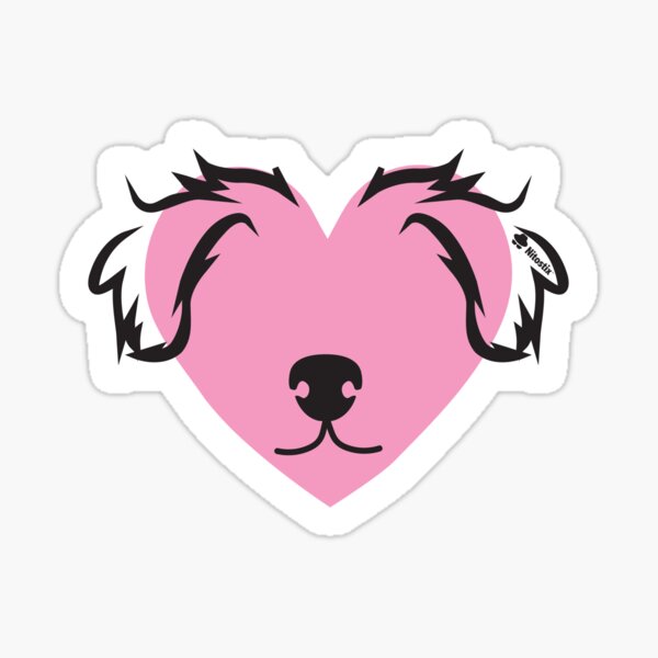 Item preview, Pink Heart Dog designed and sold by NitostixRB.