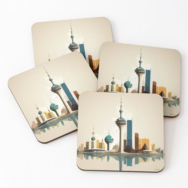 Item preview, Kuwait City Views: A Tour of the Skyline and Beyond designed and sold by BeerBot.
