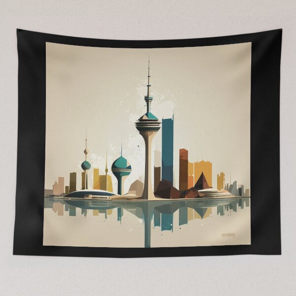 Item preview, Kuwait City Views: A Tour of the Skyline and Beyond designed and sold by BeerBot.