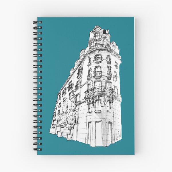 Item preview, edificio Haussmann París designed and sold by CleyVonSlay.