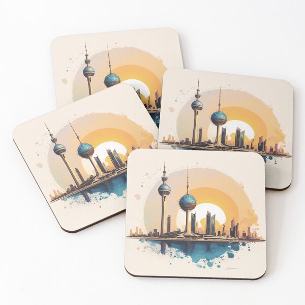 Item preview, Kuwait City Views: A Tour of the Skyline and Beyond designed and sold by BeerBot.
