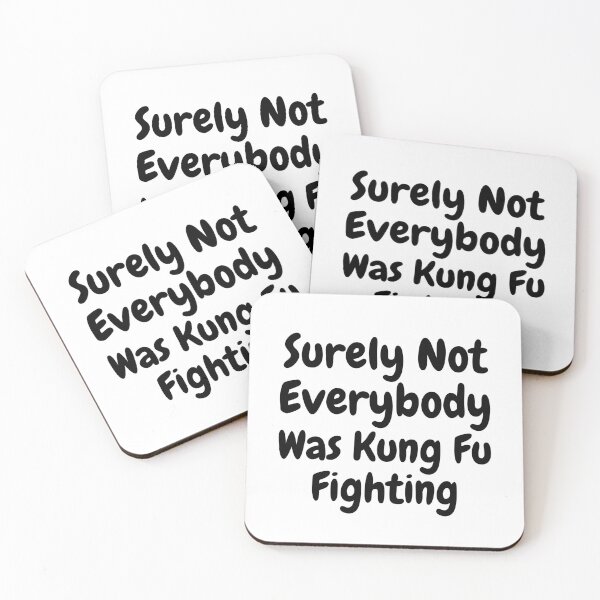 Item preview, Surely Not Everybody Was Kung Fu Fighting  designed and sold by vensoos.