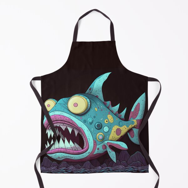 Item preview, Bruxish, the Colorful Psychic Fish in murky waters! designed and sold by Frocentric.