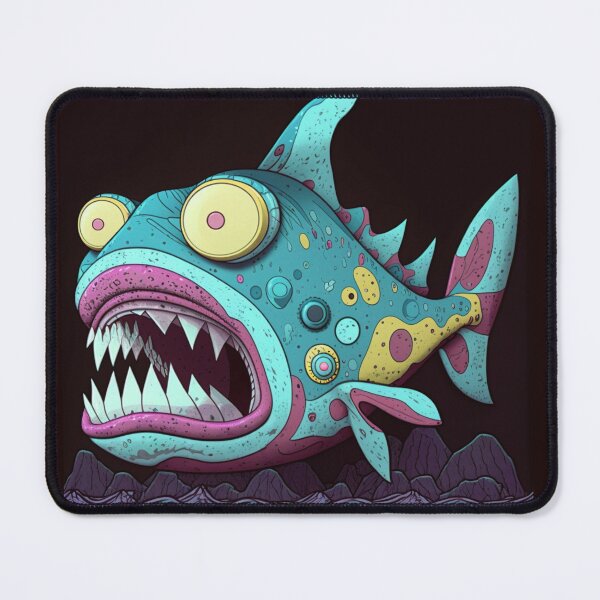 Item preview, Bruxish, the Colorful Psychic Fish in murky waters! designed and sold by Frocentric.