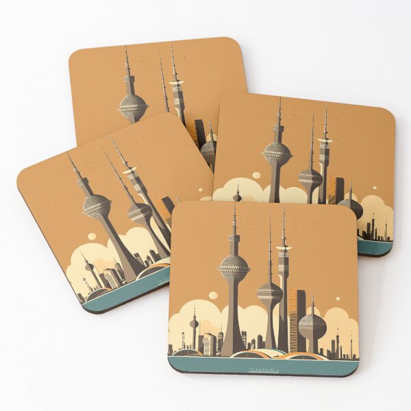 Item preview, Kuwait City Views: A Tour of the Skyline and Beyond designed and sold by BeerBot.