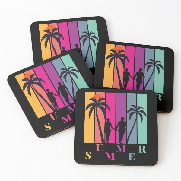 Item preview, Couples Summer Time Palms Funny Colorful designed and sold by al21ex.