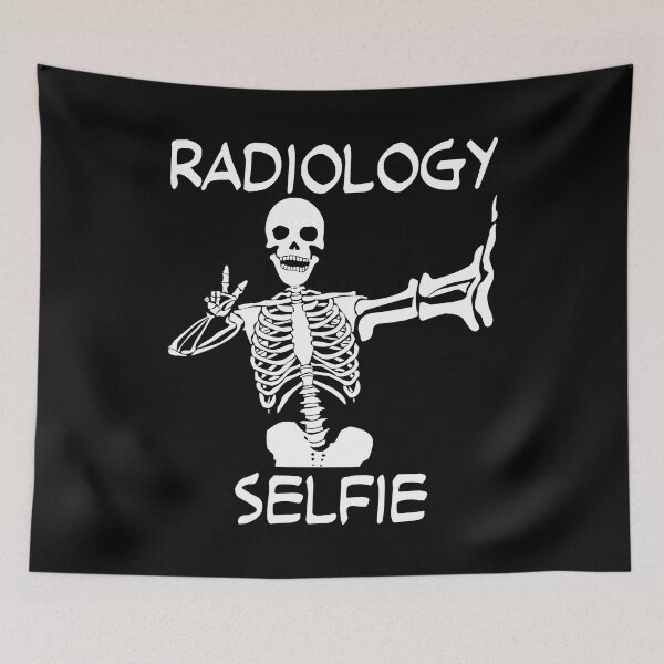 Item preview, Radiology Selfie X -ray Image designed and sold by funandtwaddle.