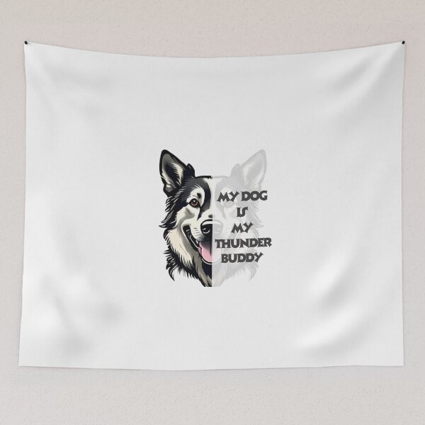 Item preview, My Dog Is My Thunder Buddy  designed and sold by emyou ⭐⭐⭐⭐⭐.
