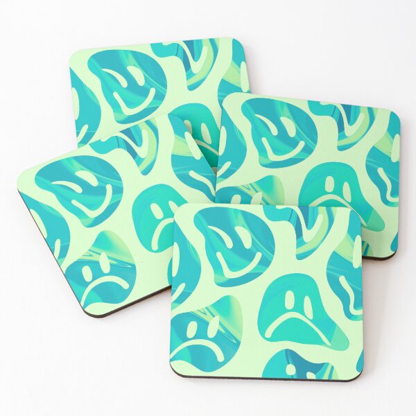 Item preview, Smile flow - Ocean green fill designed and sold by LanaMaesDesign.