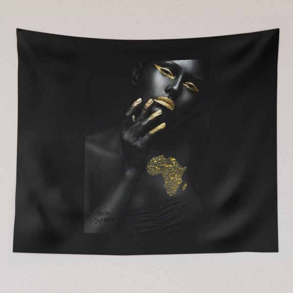 Item preview, Golden Heart of Africa; designed and sold by StickerApe.