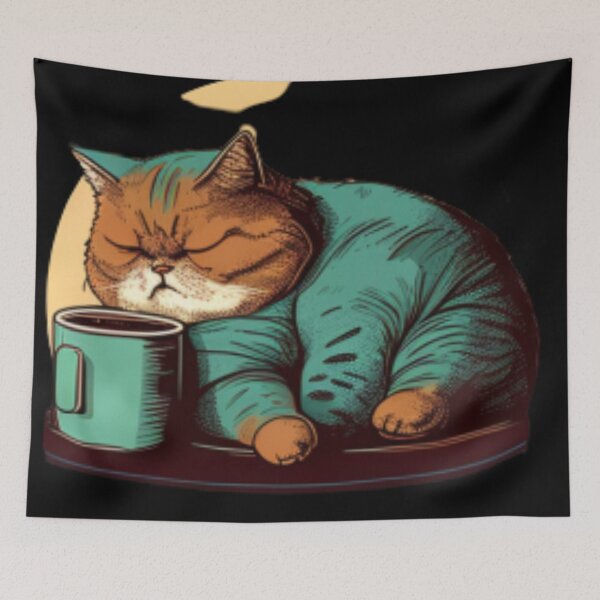 Item preview, funny lazy bored cat for cat mom cat dad cat lover no meme	 designed and sold by Trendy Design.