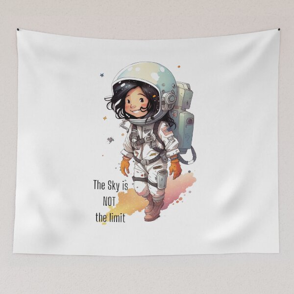 Item preview, Girl Astronaut designed and sold by FuzzyKaktus.