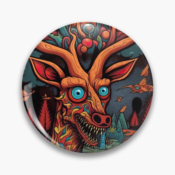 Item preview, The Red Deer of the Forest designed and sold by waxmonger.