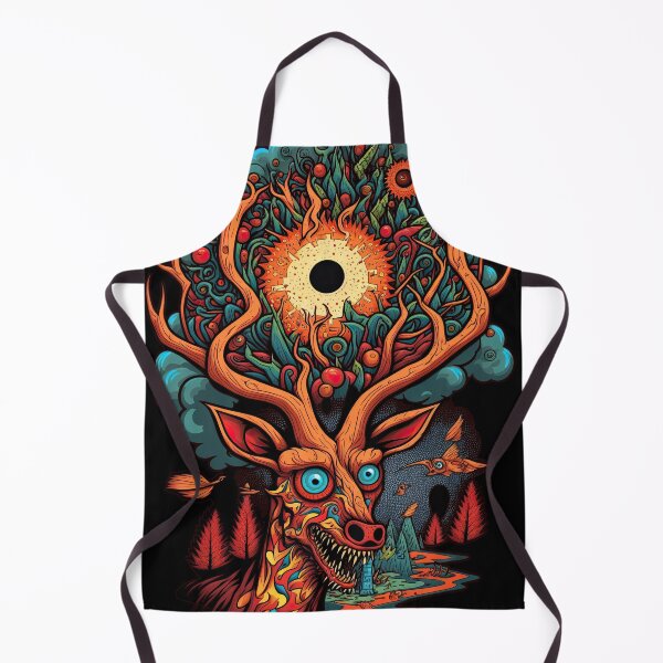 Item preview, The Red Deer of the Forest designed and sold by waxmonger.
