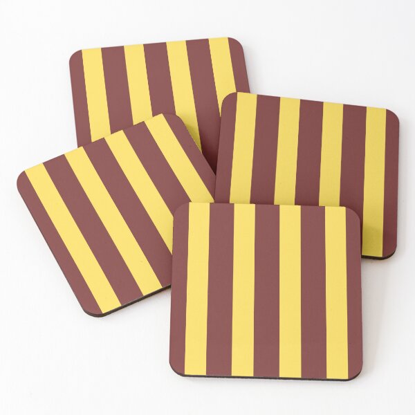 Item preview, Sheffield United Retro 1982 Away Yellow and Brown Stripes designed and sold by Sporting Colour.