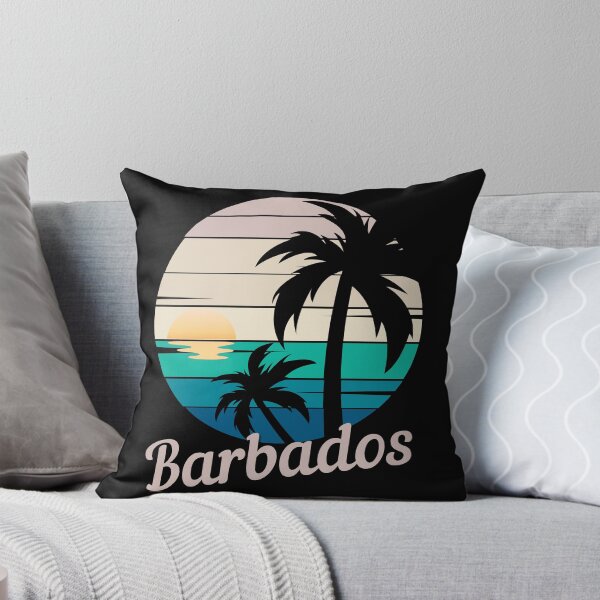 Item preview, BARBADOS - Top Caribbean Islands, National Beach Day, Tropical Vacation, Sunset designed and sold by Sun Sand & Sea Art.