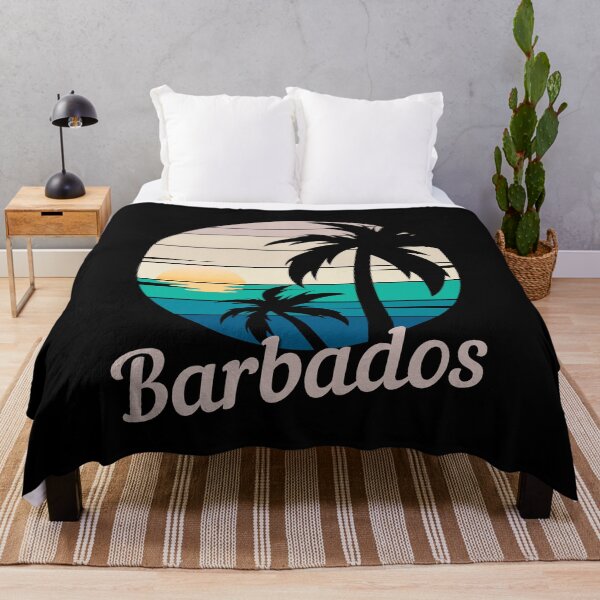 Item preview, BARBADOS - Top Caribbean Islands, National Beach Day, Tropical Vacation, Sunset designed and sold by Sun Sand & Sea Art.
