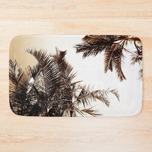 Item preview, Tropical Style Décor Palm Tree Fronds Sunkissed Bronze Tones designed and sold by Beachy.