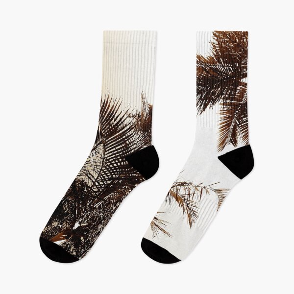 Item preview, Tropical Style Décor Palm Tree Fronds Sunkissed Bronze Tones designed and sold by Beachy.
