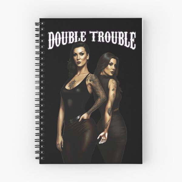 Aperçu de l'œuvre DOUBLE TROUBLE créée et vendue par vintage-grrrl.