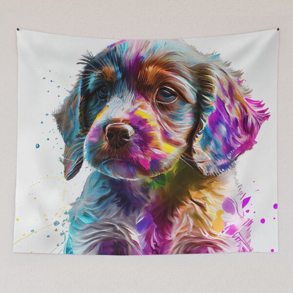 Item preview, Dog Art, a realistic dog drawing puppy sketch.  Dog Sketch designed and sold by PhotoCreationXP.