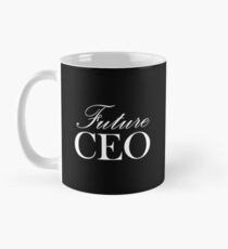 Taza Futuro CEO - Texto Blanco