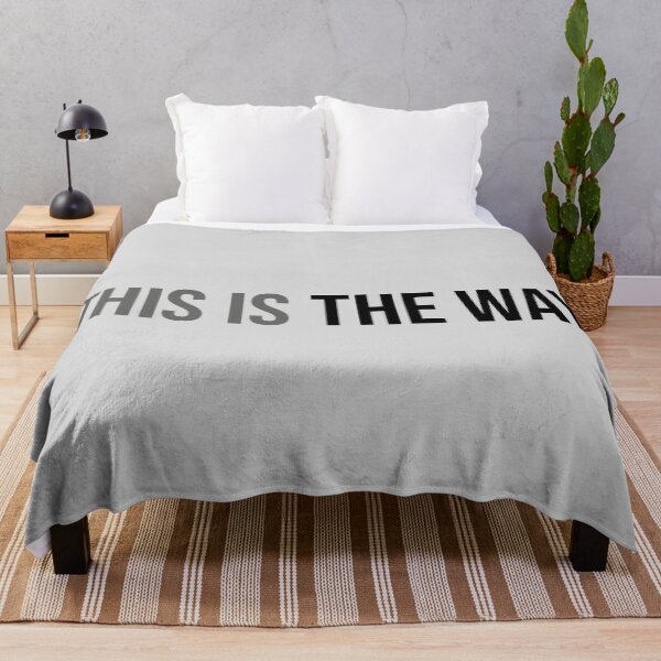 Item preview, This Is The Way- Sticker(Silver/Black) designed and sold by adamduren20.