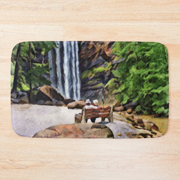 Item preview, Couple at Toccoa Falls colored pencil style designed and sold by Craig Kauzmann.