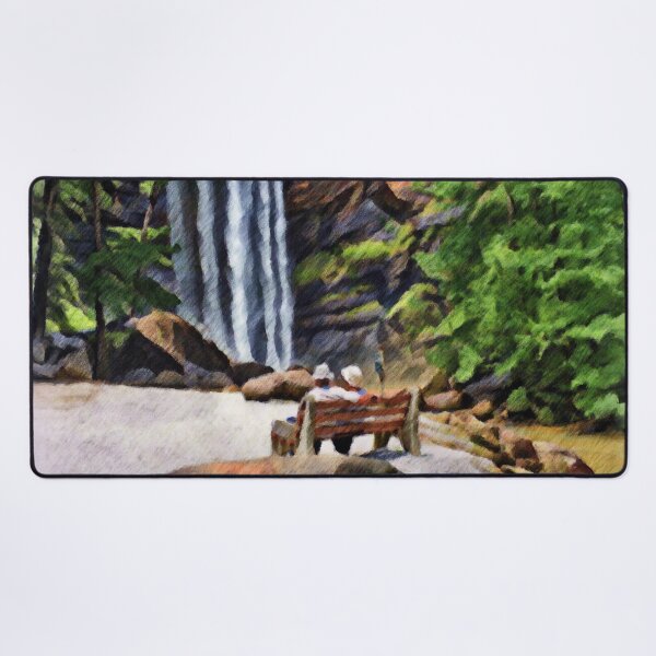 Item preview, Couple at Toccoa Falls colored pencil style designed and sold by Craig Kauzmann.