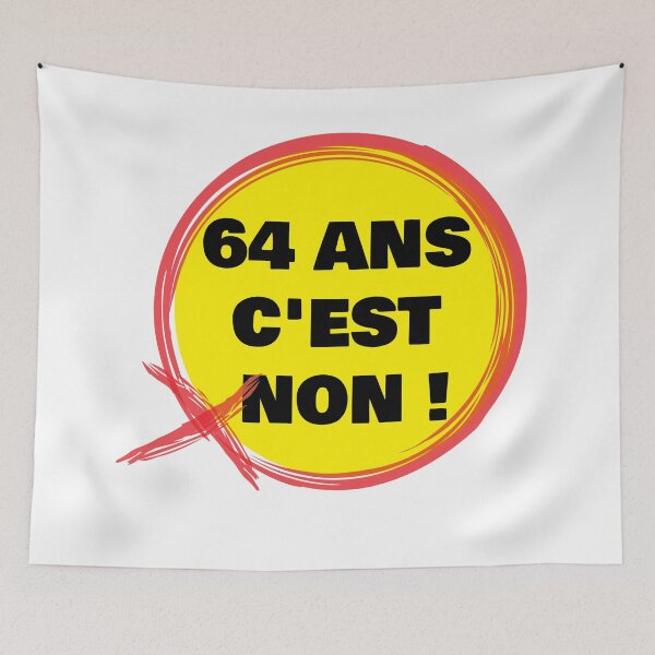 Item preview, C'est non 64 ans designed and sold by Laidart.