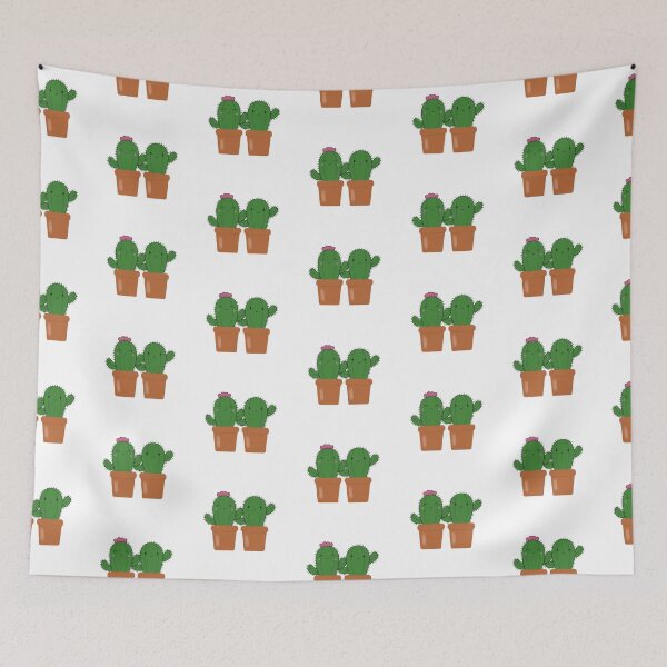 Aperçu de l'œuvre Couple de cactus créée et vendue par Manar Altaweel.