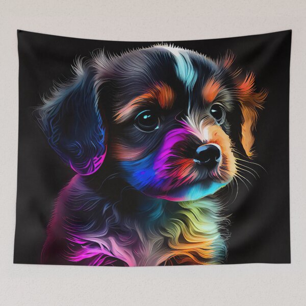Item preview, Dog Art, a realistic dog drawing puppy sketch.  Dog Sketch designed and sold by PhotoCreationXP.