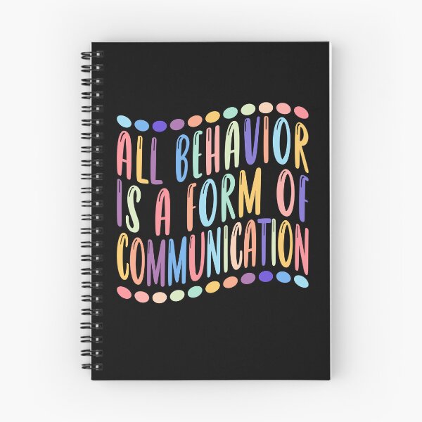 Item preview, All Behavior Is A Form Of Communication For Teachers And Students Colorful Style designed and sold by Houssemanthony.