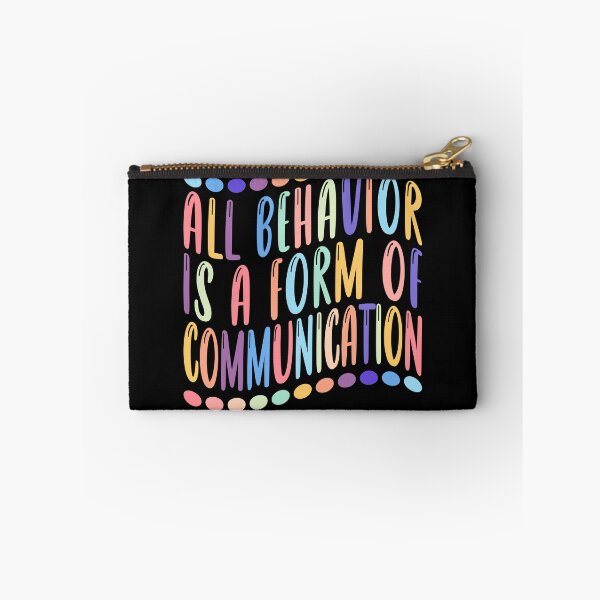 Item preview, All Behavior Is A Form Of Communication For Teachers And Students Colorful Style designed and sold by Houssemanthony.