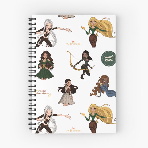 Item preview, Throne of Glass x Winx Sticker Sheet designed and sold by sabrinaarts14.