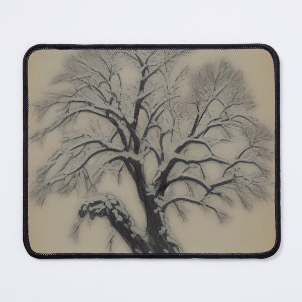 Artikelvorschau, Vintage Winter Tree Skizze kreative Kunst entworfen und verkauft von brilliant-com.