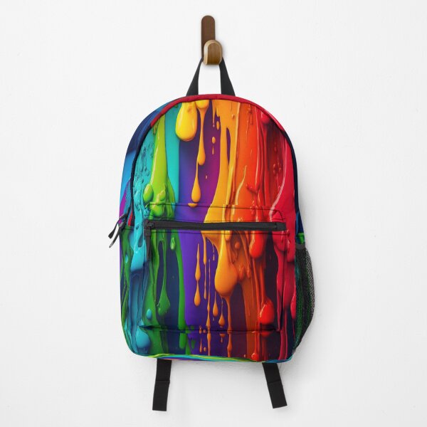 Item preview, Abstract colorful paint drips designed and sold by AdamPolak.
