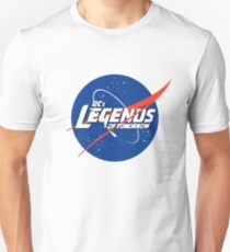 Dc's Legends of Tomorrow + Nasa Logo Unisex T-Shirt